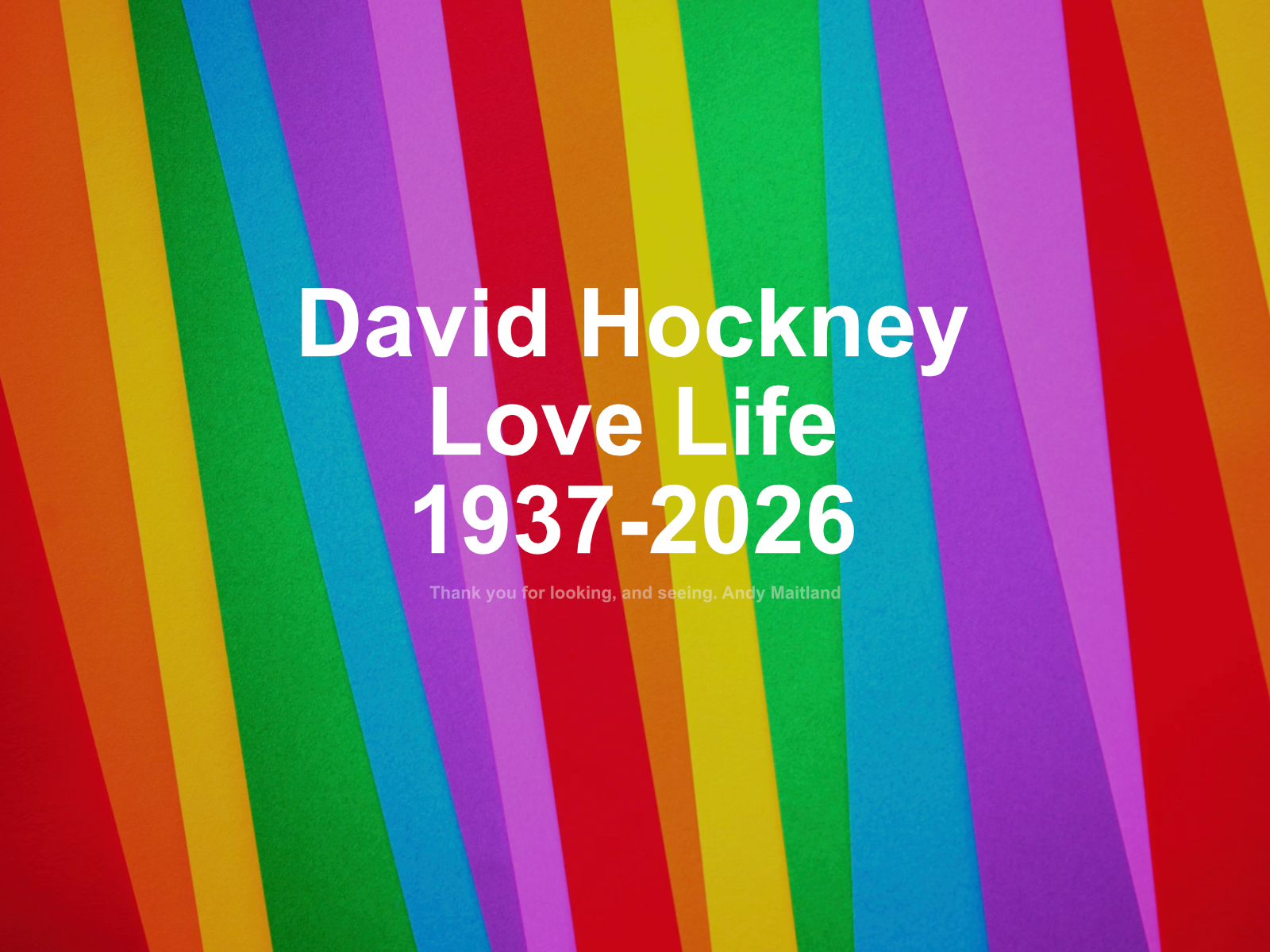 David Hockney