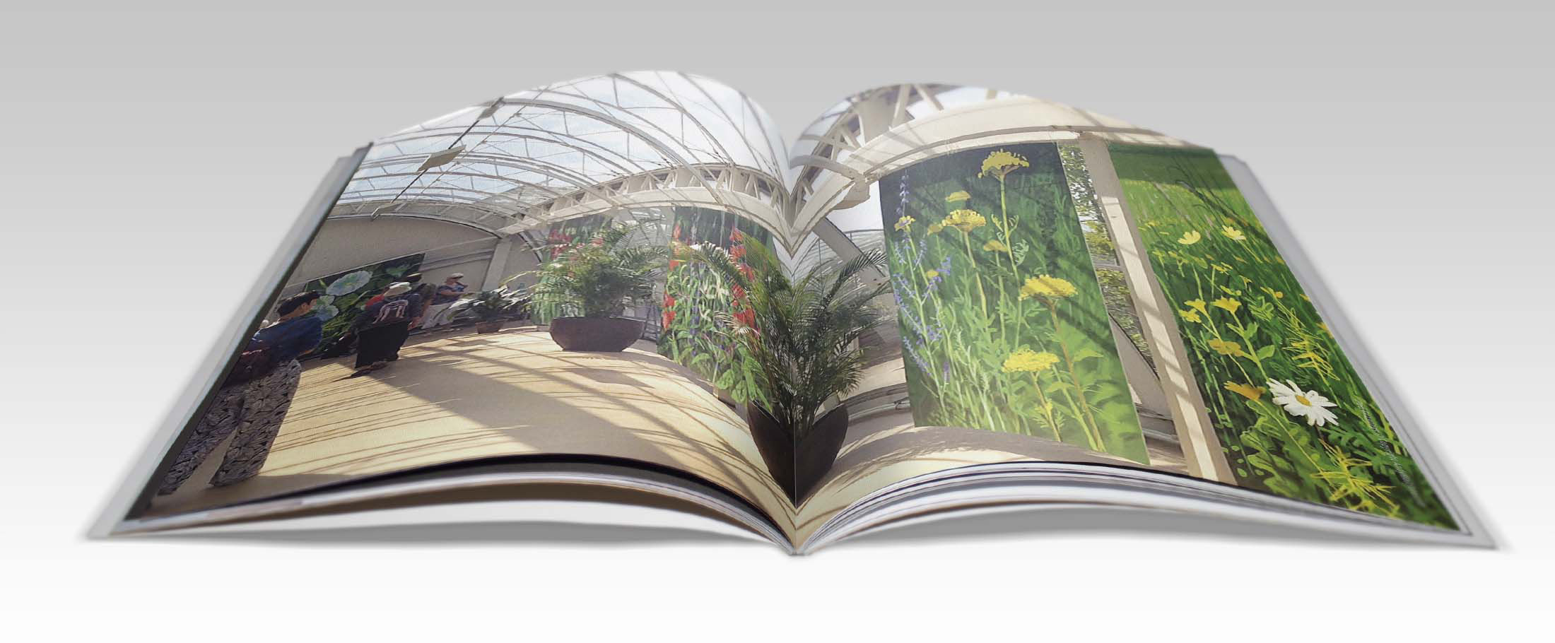 Publication - The Digital Garden® 2018, iPad drawings with Augmented Reality, Royal Horticultural Society, exhibition book, English edition.