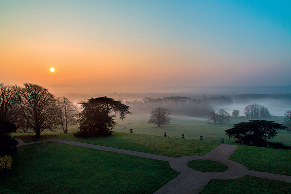 Andy Maitland, iPad artist, iPad drawings talk and workshop at the stunning Gatton Park, Reigate, Surrey, England. 1 Image copyright Gatton Park.