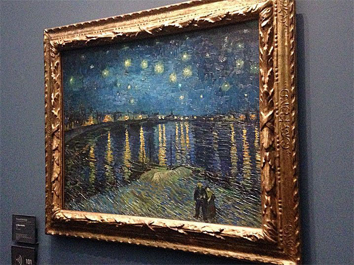 'Starry Night Over the Rhône' by Van Gogh