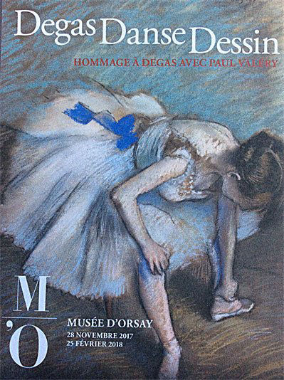 Visit to see Degas exhibition and Van Gogh paintings at the Musée d'Orsay, France.