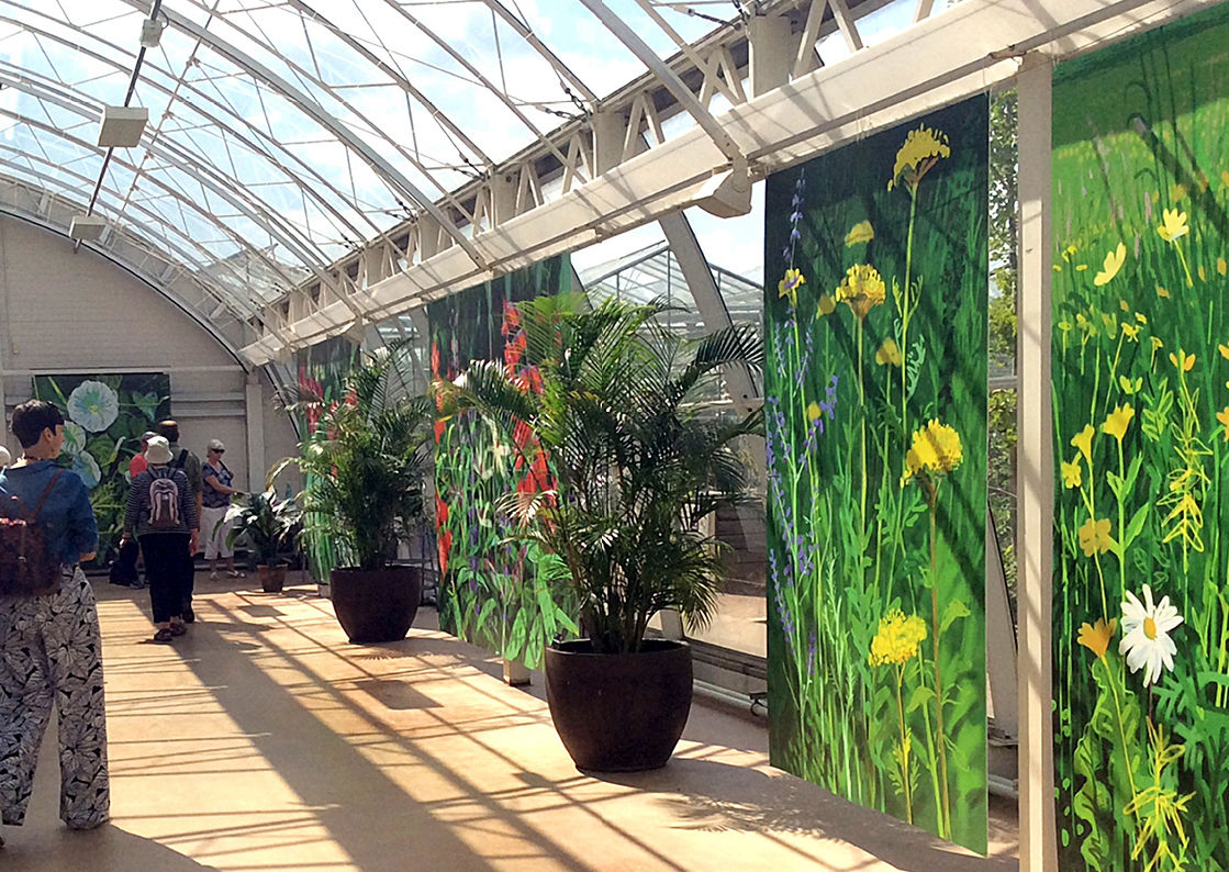 Digital exhibition book of ‘The Digital Garden® 2018, iPad drawings with Augmented Reality (AR) at the Royal Horticultural Society Garden Wisley’.